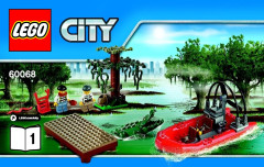 LEGO 60068 instructions page 1 – build guide