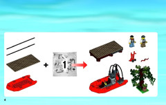 LEGO 60068 instructions page 4 – build guide