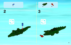 LEGO 60068 instructions page 7 – build guide