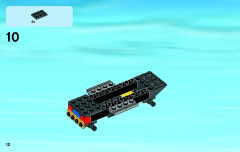 LEGO 60068 instructions page 12 – build guide