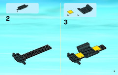 LEGO 60068 instructions page 5 – build guide