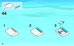 LEGO 60068 instructions page 58 – build guide