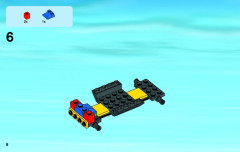 LEGO 60068 instructions page 8 – build guide