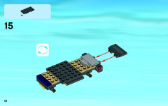LEGO 60069 instructions page 12 – build guide