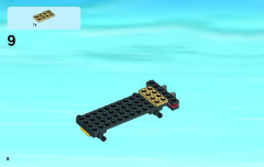 LEGO 60069 instructions page 8 – build guide