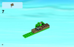 LEGO 60069 instructions page 12 – build guide