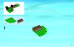 LEGO 60069 instructions page 7 – build guide