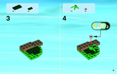 LEGO 60069 instructions page 9 – build guide
