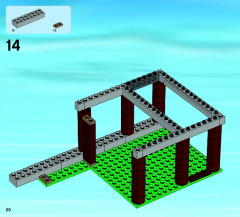 LEGO 60069 instructions page 20 – build guide