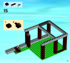 LEGO 60069 instructions page 21 – build guide