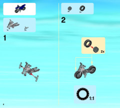 LEGO 60069 instructions page 4 – build guide