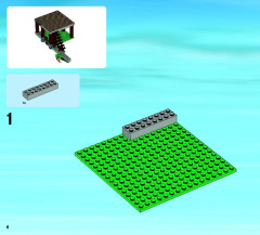 LEGO 60069 instructions page 6 – build guide