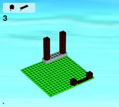 LEGO 60069 instructions page 8 – build guide