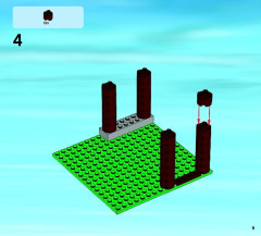 LEGO 60069 instructions page 9 – build guide