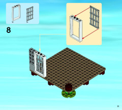LEGO 60069 instructions page 11 – build guide