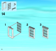 LEGO 60069 instructions page 18 – build guide