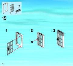 LEGO 60069 instructions page 20 – build guide