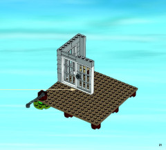 LEGO 60069 instructions page 21 – build guide