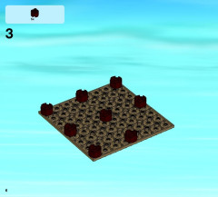 LEGO 60069 instructions page 6 – build guide