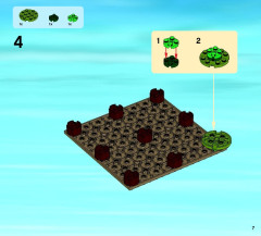 LEGO 60069 instructions page 7 – build guide