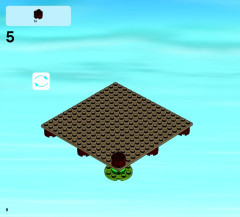 LEGO 60069 instructions page 8 – build guide