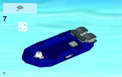 LEGO 60069 instructions page 12 – build guide