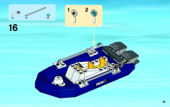 LEGO 60069 instructions page 21 – build guide