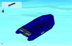 LEGO 60069 instructions page 6 – build guide