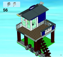 LEGO 60069 instructions page 11 – build guide