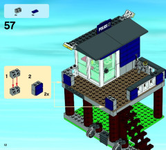 LEGO 60069 instructions page 12 – build guide