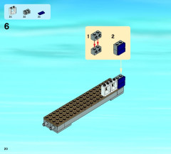 LEGO 60069 instructions page 20 – build guide