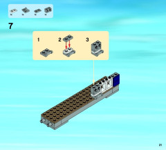 LEGO 60069 instructions page 21 – build guide
