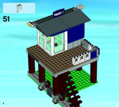 LEGO 60069 instructions page 6 – build guide