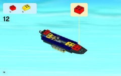 LEGO 60070 instructions page 14 – build guide