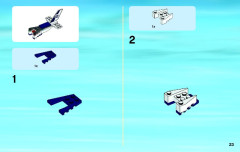 LEGO 60070 instructions page 23 – build guide