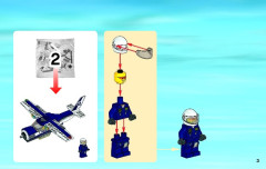 LEGO 60070 instructions page 3 – build guide