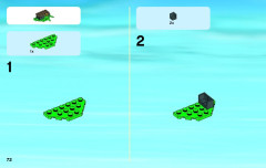 LEGO 60070 instructions page 72 – build guide