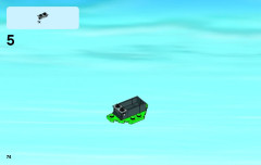 LEGO 60070 instructions page 74 – build guide