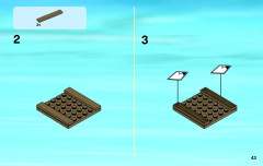 LEGO 60070 instructions page 43 – build guide