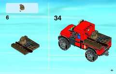 LEGO 60070 instructions page 45 – build guide