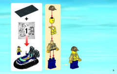LEGO 60071 instructions page 3 – build guide