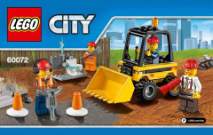 LEGO 60072 instructions page 1 – build guide