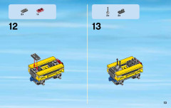 LEGO 60072 instructions page 13 – build guide