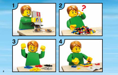 LEGO 60072 instructions page 2 – build guide