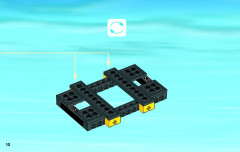 LEGO 60074 instructions page 10 – build guide