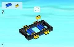 LEGO 60074 instructions page 12 – build guide