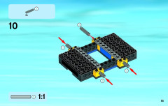 LEGO 60074 instructions page 15 – build guide