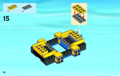 LEGO 60074 instructions page 20 – build guide