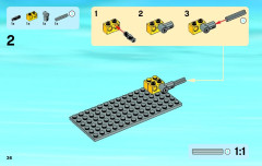LEGO 60074 instructions page 36 – build guide