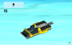 LEGO 60074 instructions page 49 – build guide